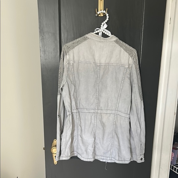 Maurice’s Gray Jacket with lace detail - Picture 3 of 3